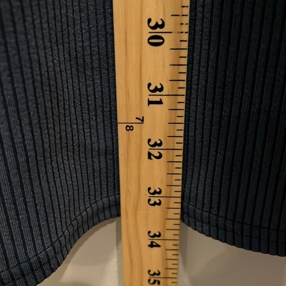 Lululemon Ribbed Softstreme Slim-Fit Tank Dress True Navy size 0 - Picture 11 of 14